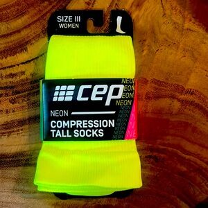 CEP Neon compression Tall socks size 3
